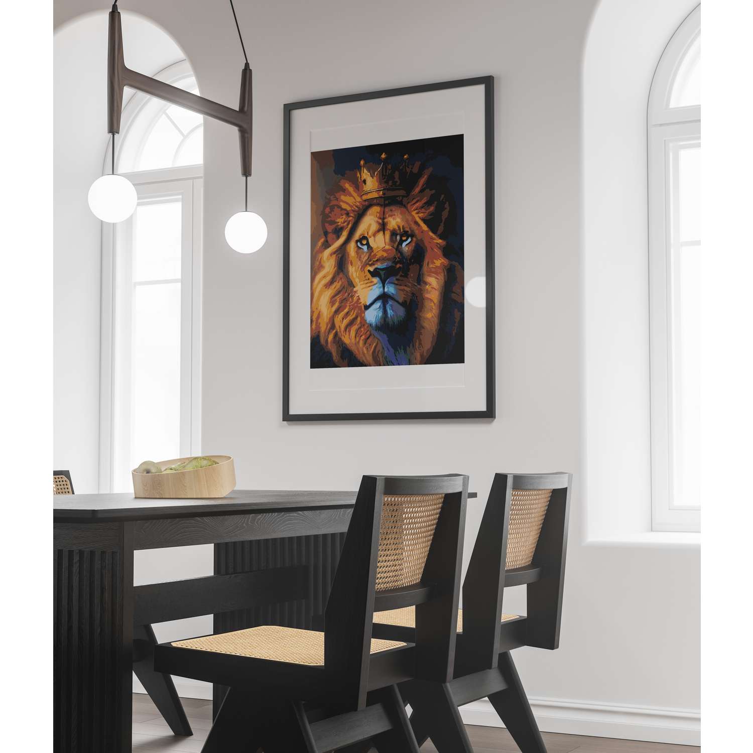Картина по номерам 50х40 Selfica Король лев - фото 2