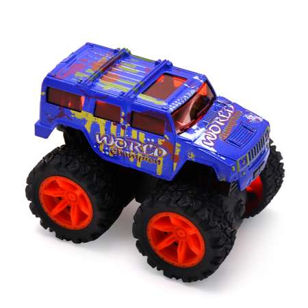 Машинка Funky Toys Джип с красными колесами Синяя FT8485-4