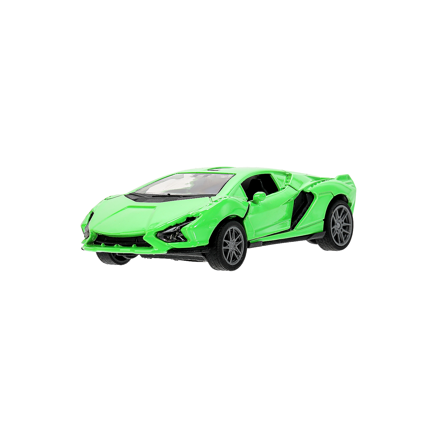 Автомобиль Huada Toys Lamborghini Sian зеленый 383275 - фото 3