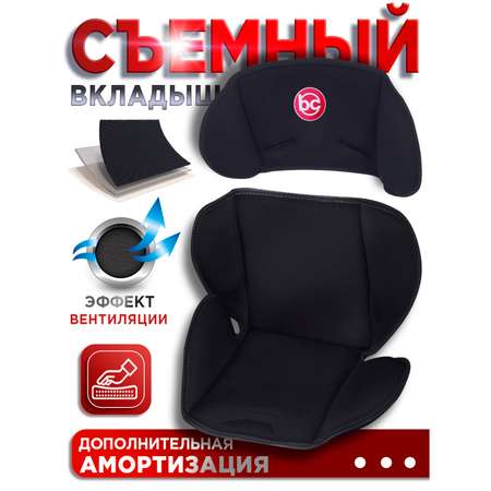 Автокресло BabyCare Lora карбон черный