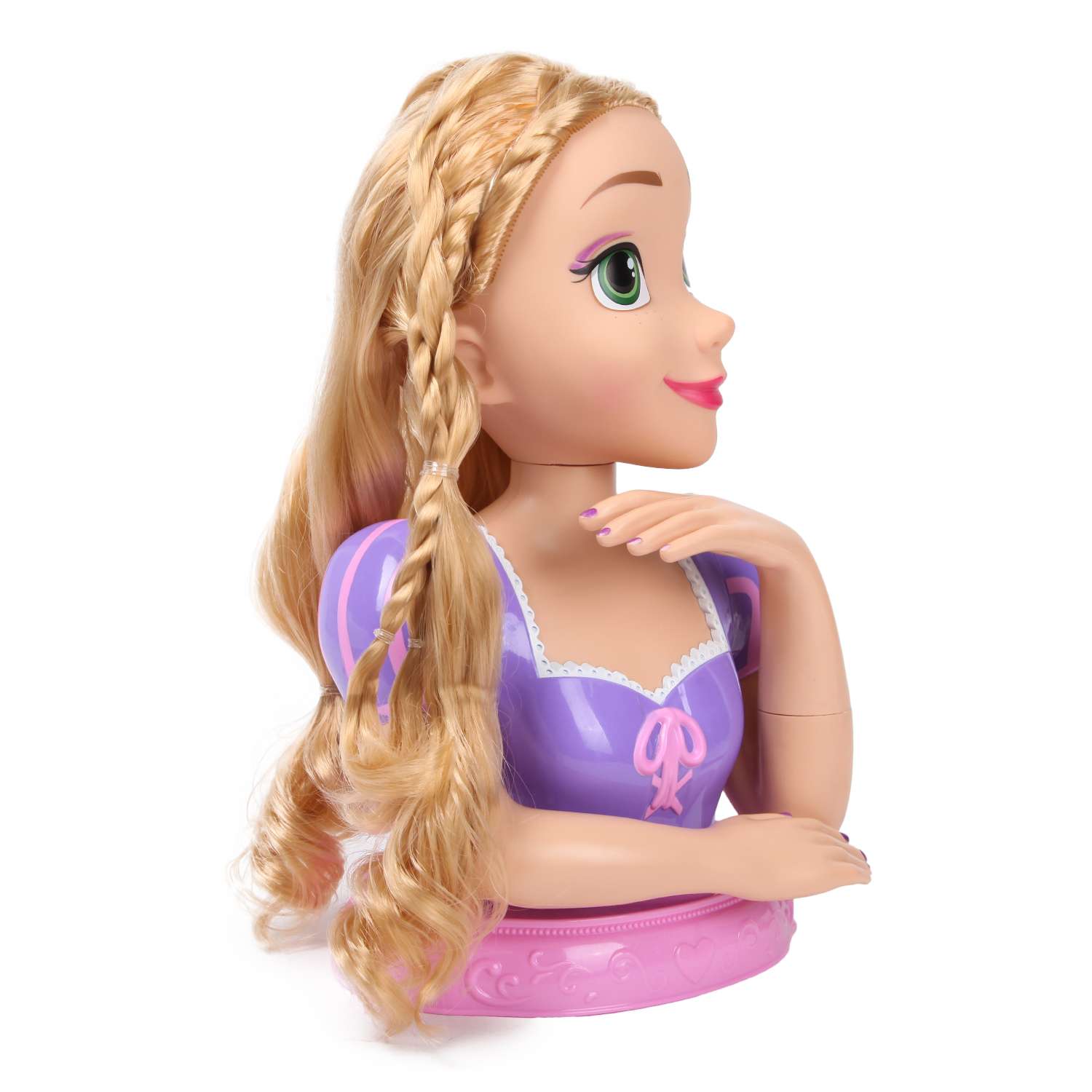 Торс для создания причесок Disney Принцесса Рапунцель большой 87360 - фото 6