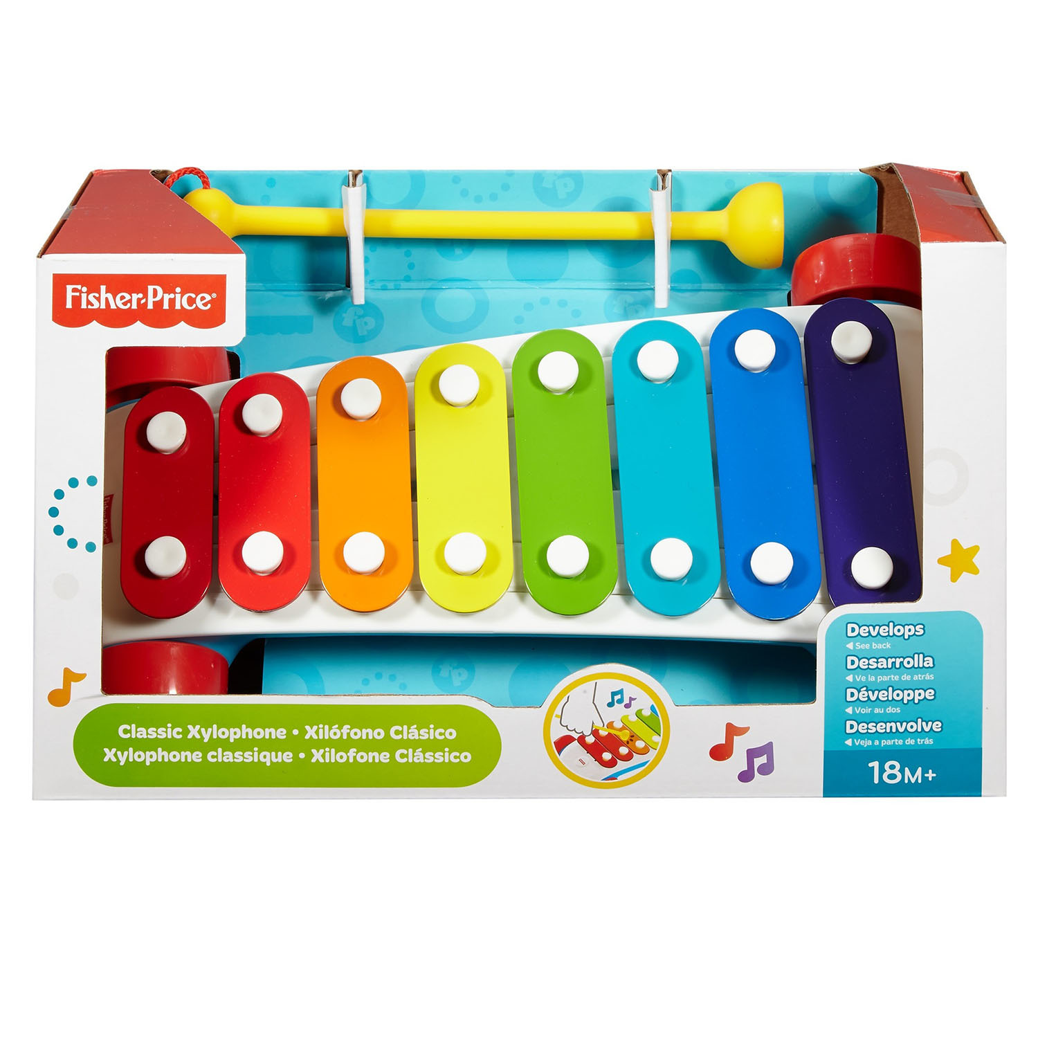 Игрушка Fisher Price Ксилофон - фото 6