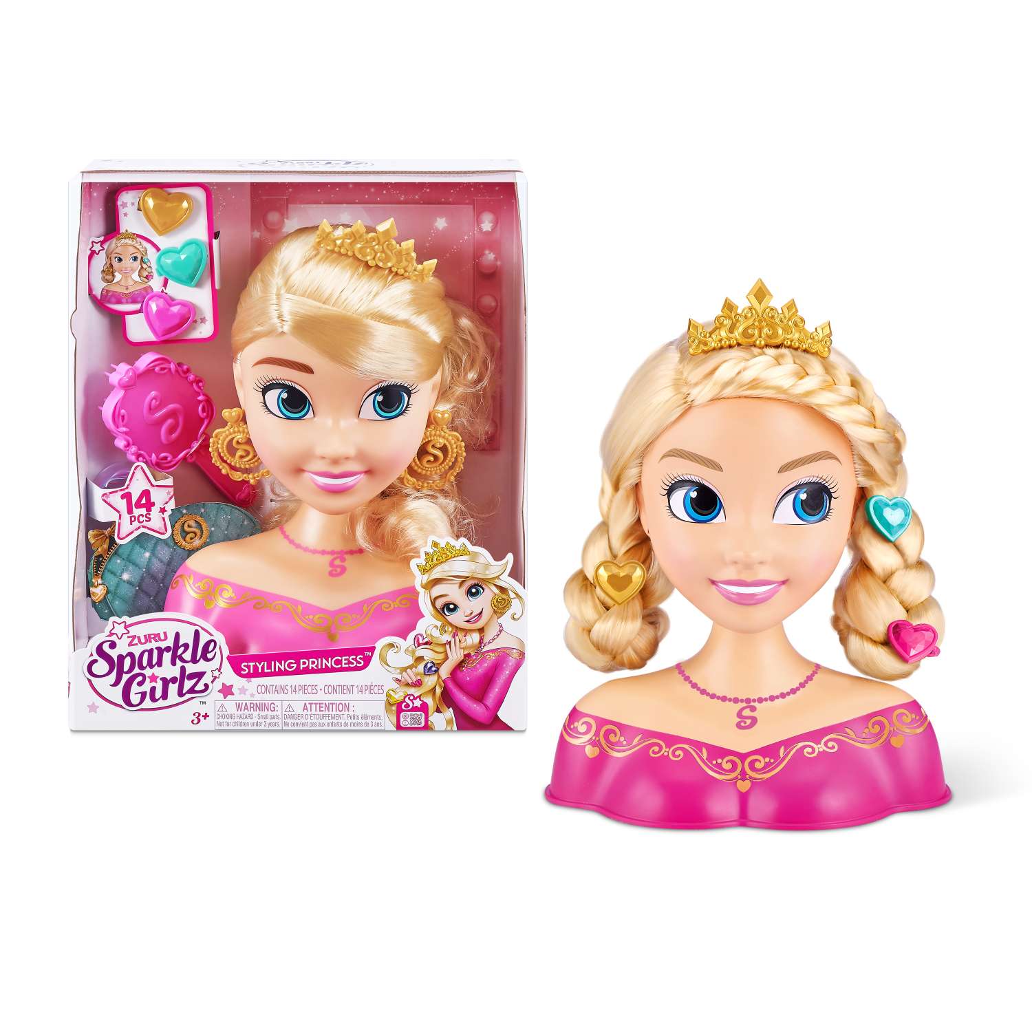 Набор игровой Sparkle Girlz кукла с волосами 10097B - фото 2