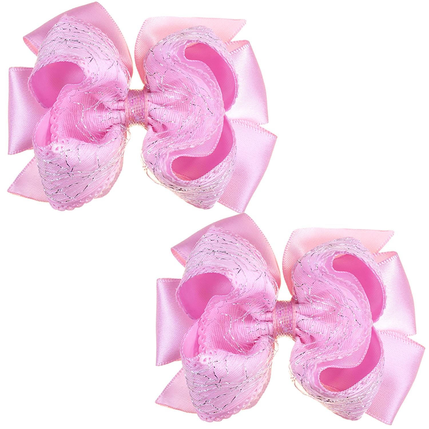 Бант Babys JOY 2шт Розовый NY44-5 - фото 1
