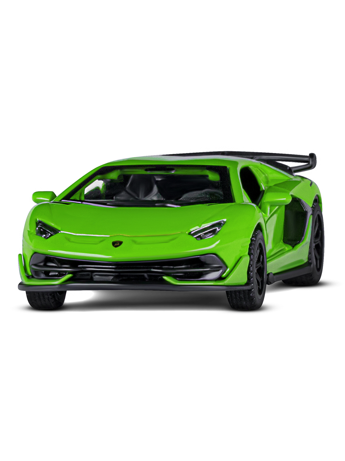 Автомобиль АВТОпанорама Lamborghini 1:43 зеленый JB1251218 - фото 9