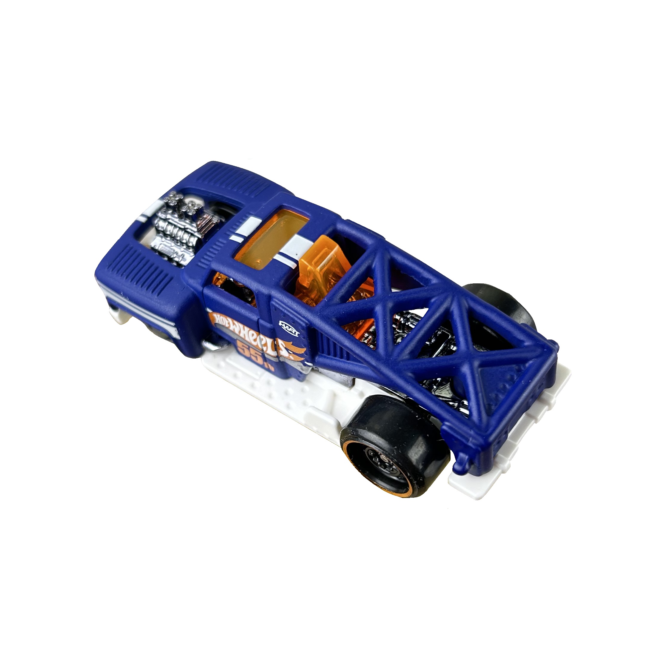 Автомобиль Hot Wheels Erikenstein rod 1:64 инерционный синий 62971 - фото 5