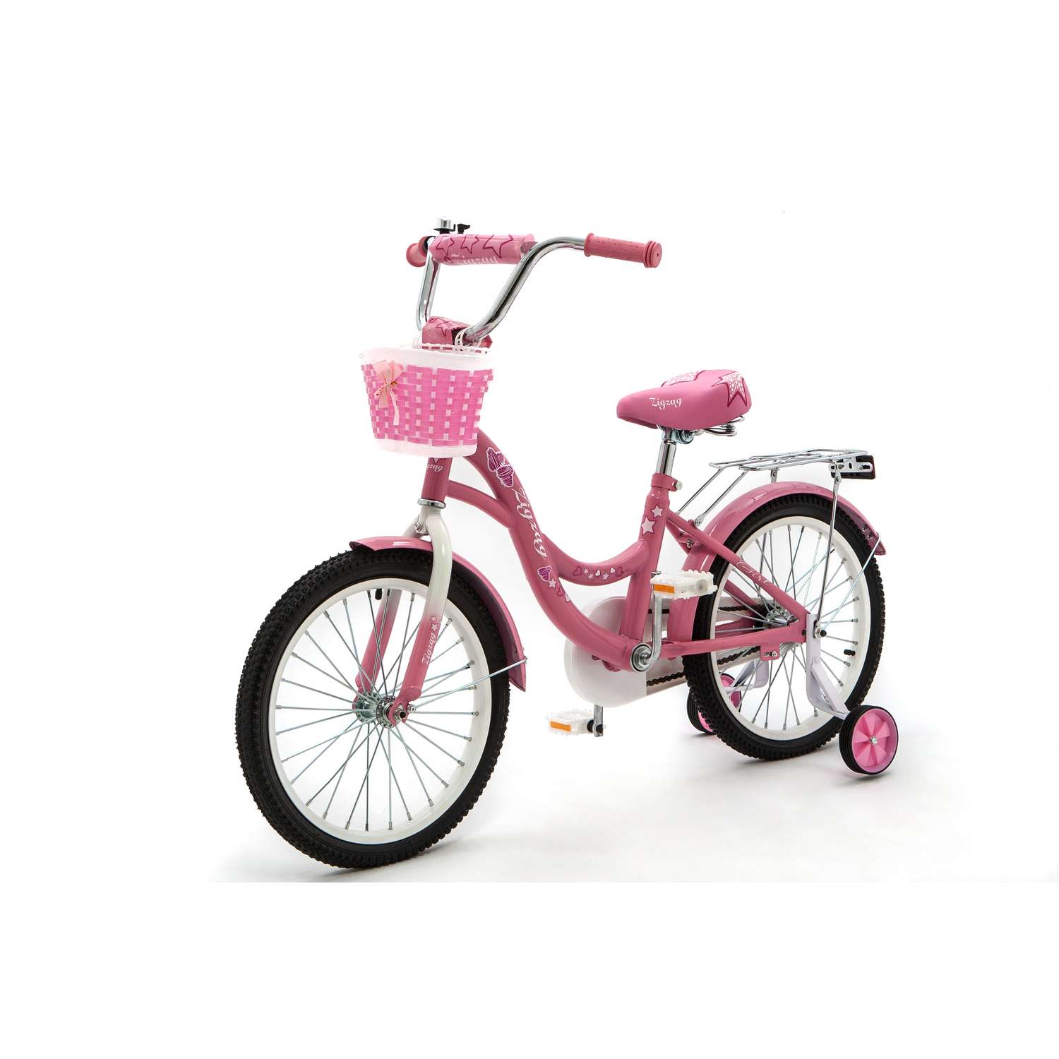 Велосипед ZigZag GIRL розовый 18 дюймов - фото 8