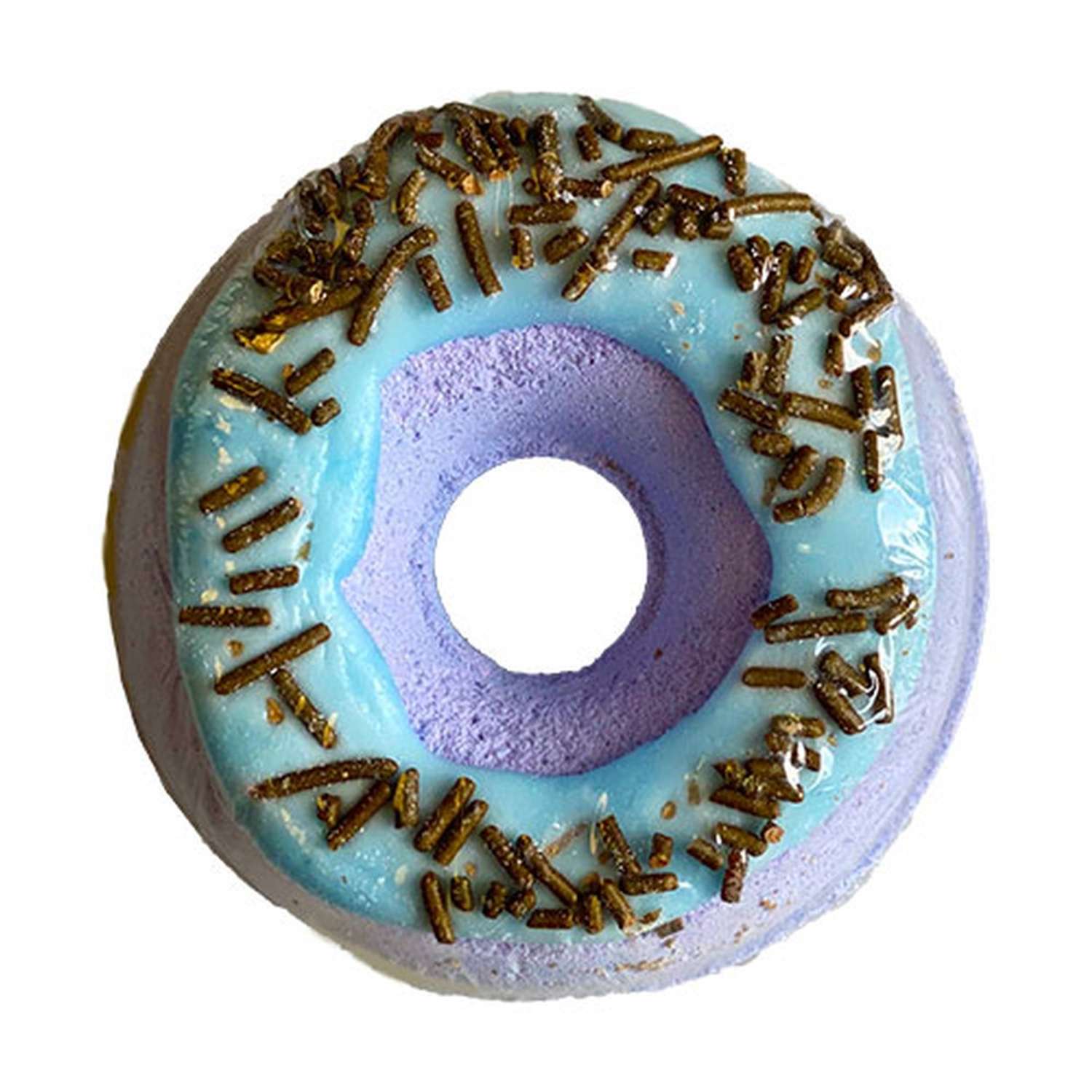 Бомбочка для ванны LP CARE Пончик (фиолетовый) 100 г - фото 3