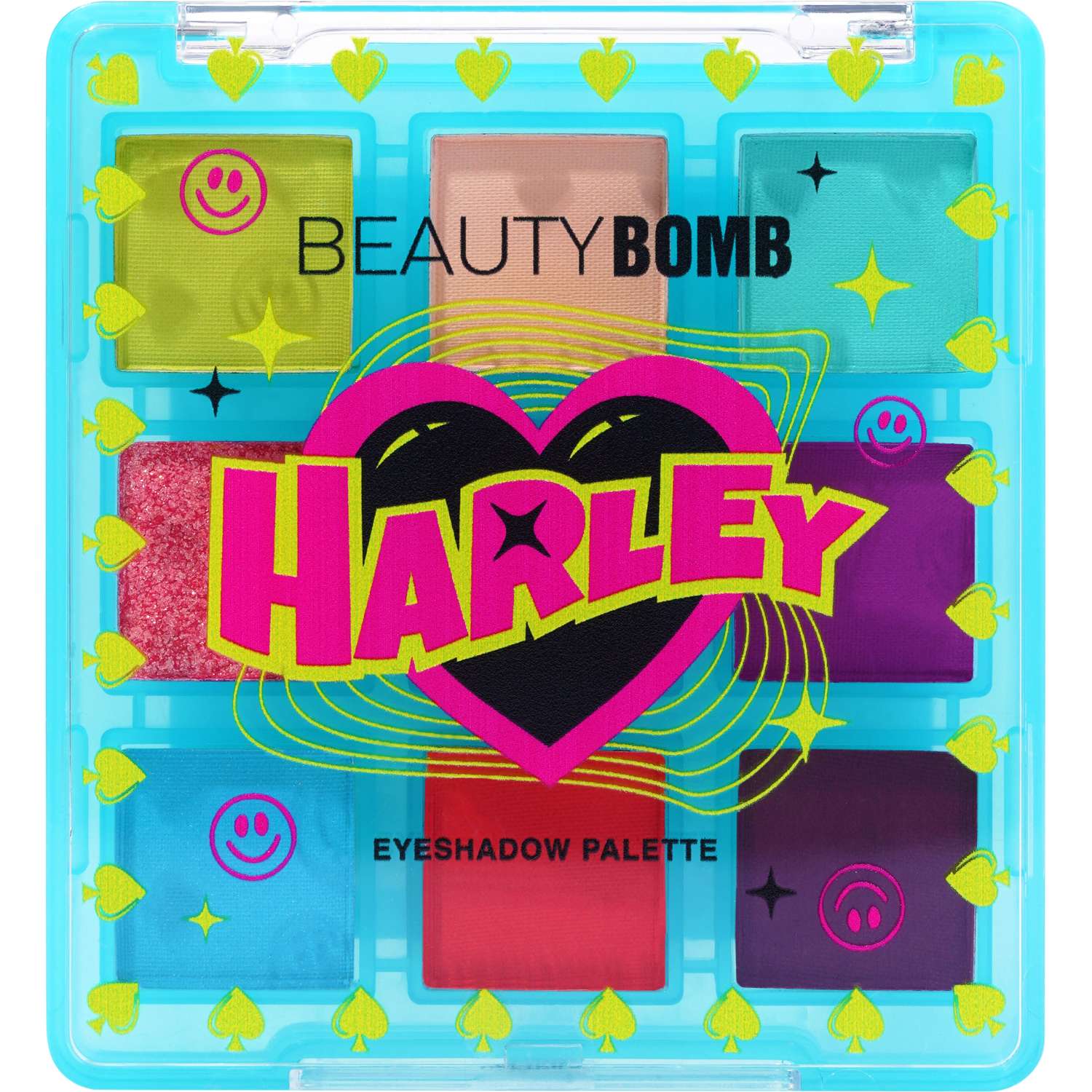 Палетка теней Beauty Bomb Eyeshadow palette Harley тон 01 - фото 1