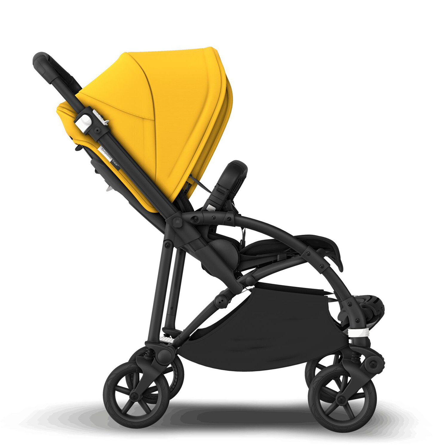 Коляска прогулочная Bugaboo Bee6 Complete Black-Lemon-Yellow 500304LM01 - фото 3