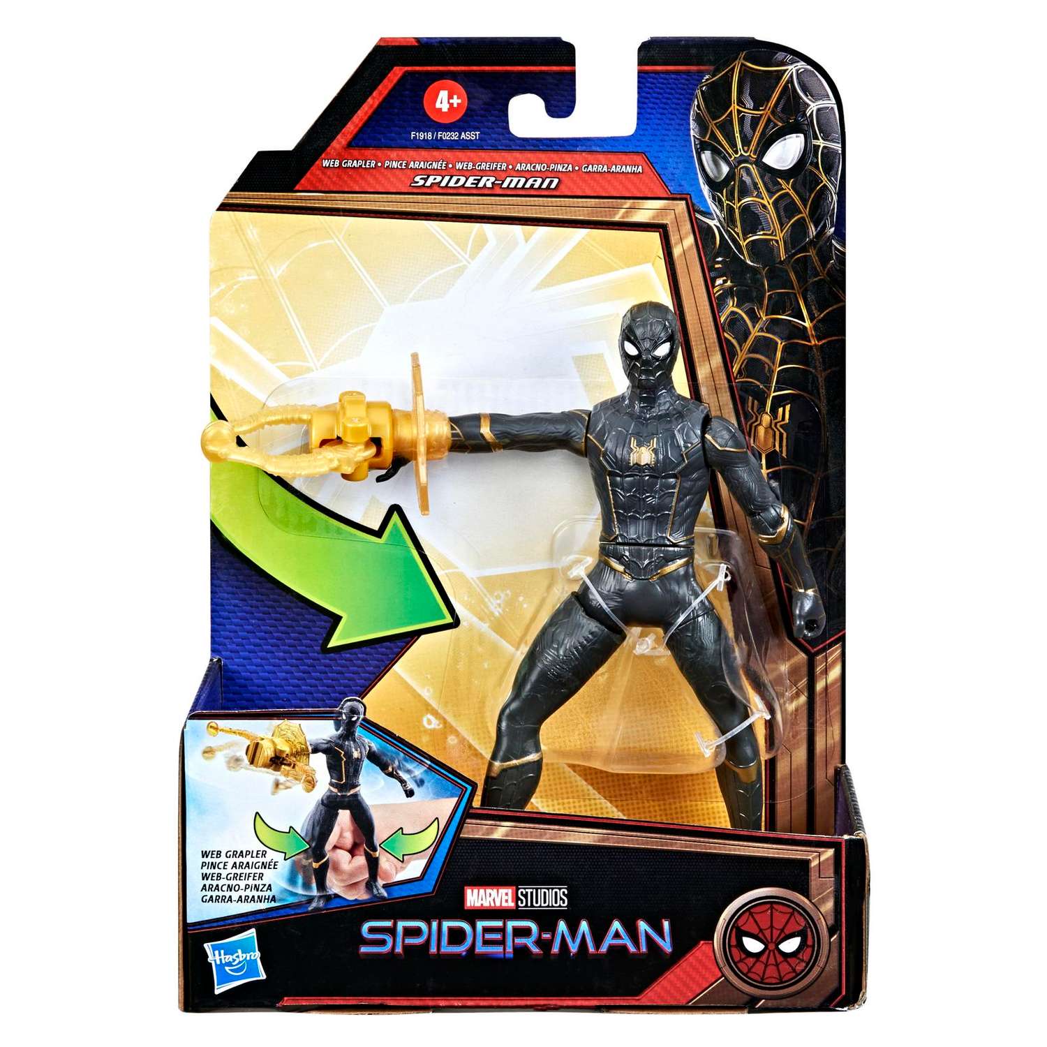 Фигурка Человек-Паук (Spider-man) Человек-паук Исследователь Делюкс с аксессуарами F19185X0 - фото 2