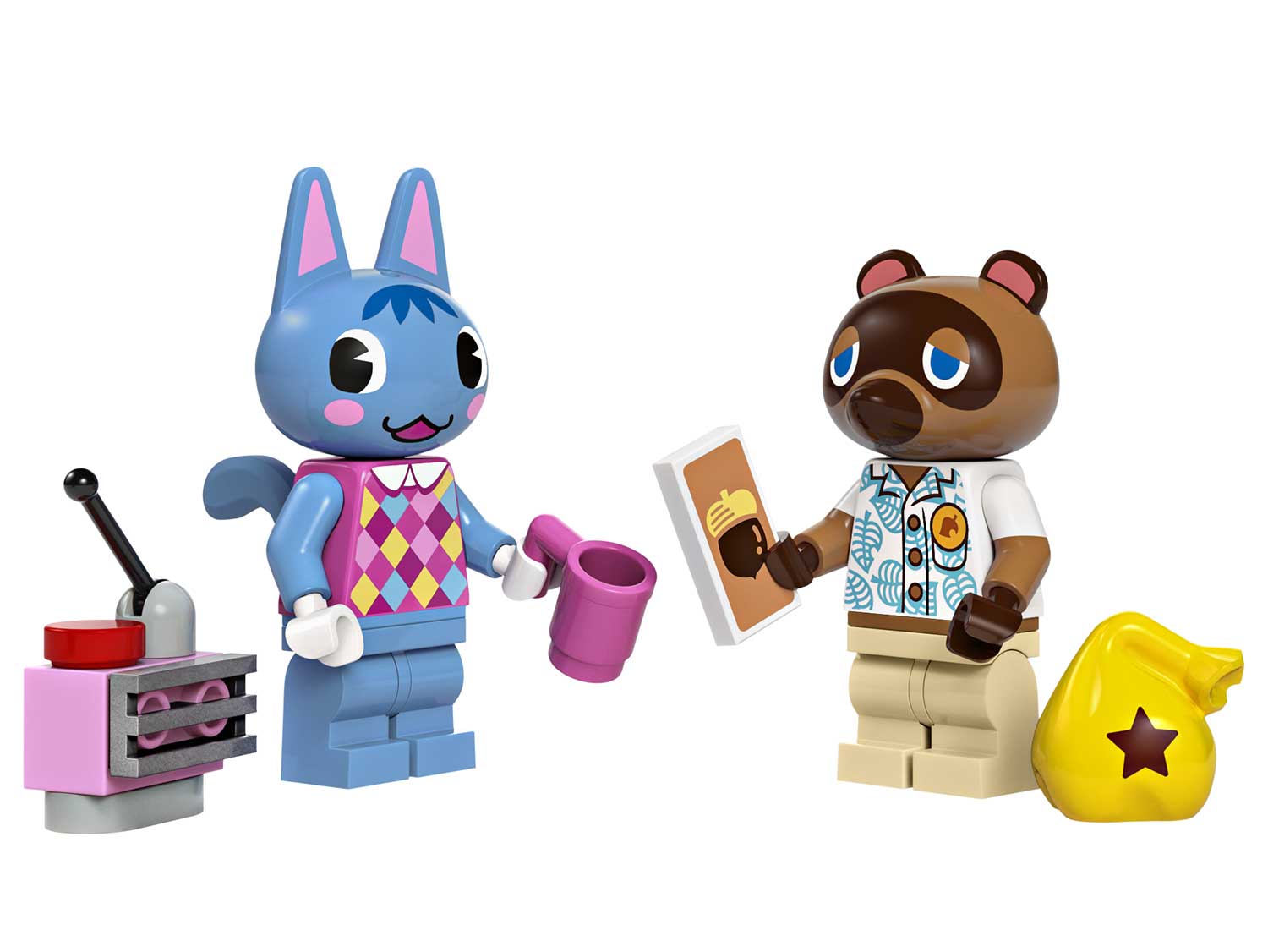 Конструктор LEGO Animal Crossing уголок Нука и дом Рози - фото 8