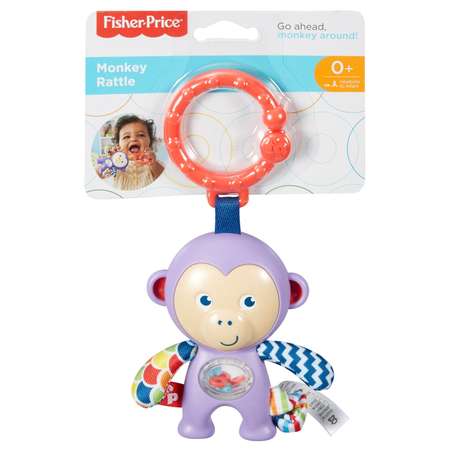 Погремушка-прорезыватель Fisher Price Обезьянка DYF91