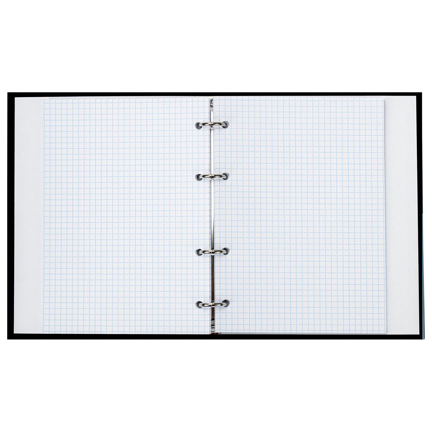Тетрадь на кольцах Brauberg формата А5 160х220 мм в клетку со сменным блоком для учебы 160 листов - фото 5