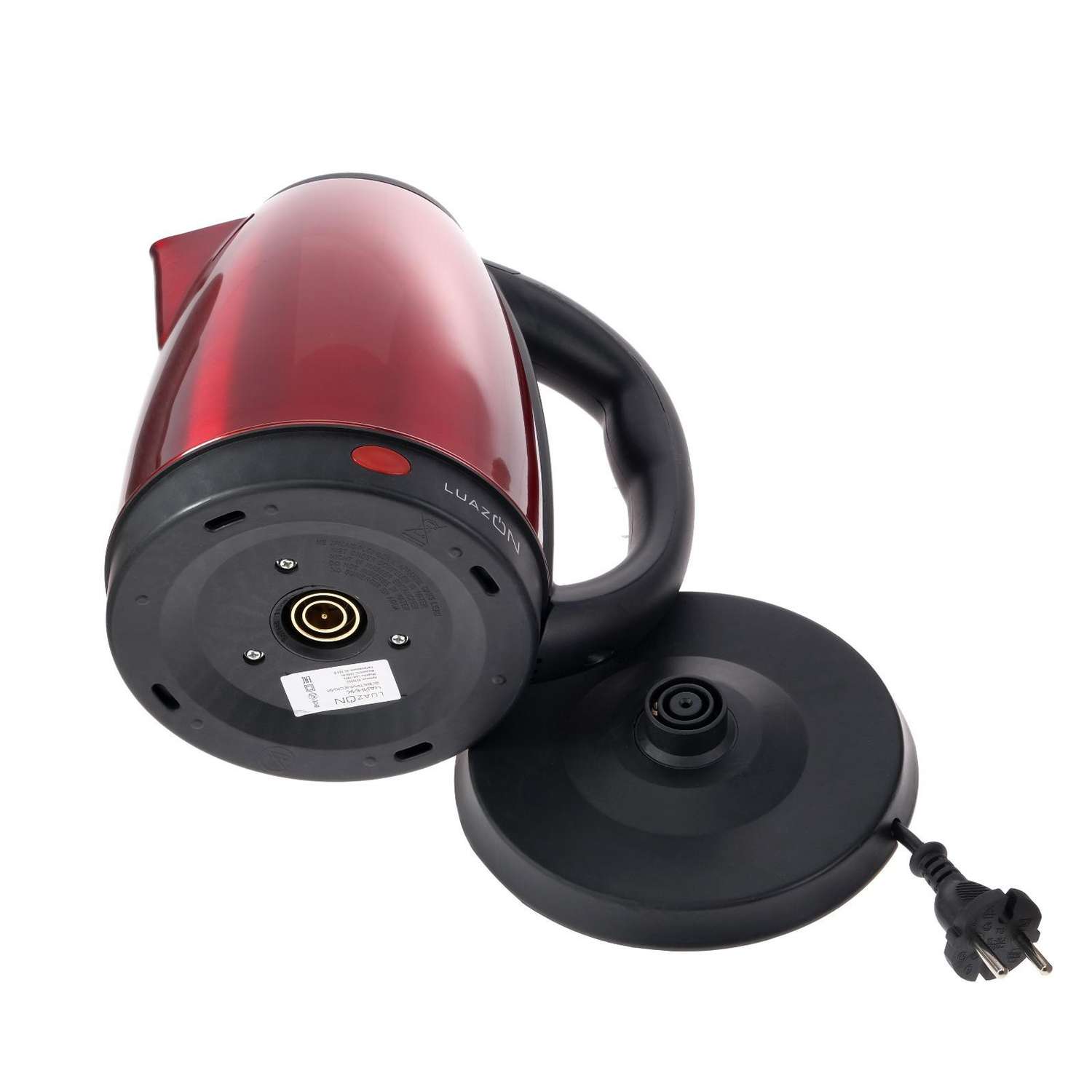 Чайник Luazon Home электрический LSK-1804 металл 1.8 л 1500 Вт красный - фото 7