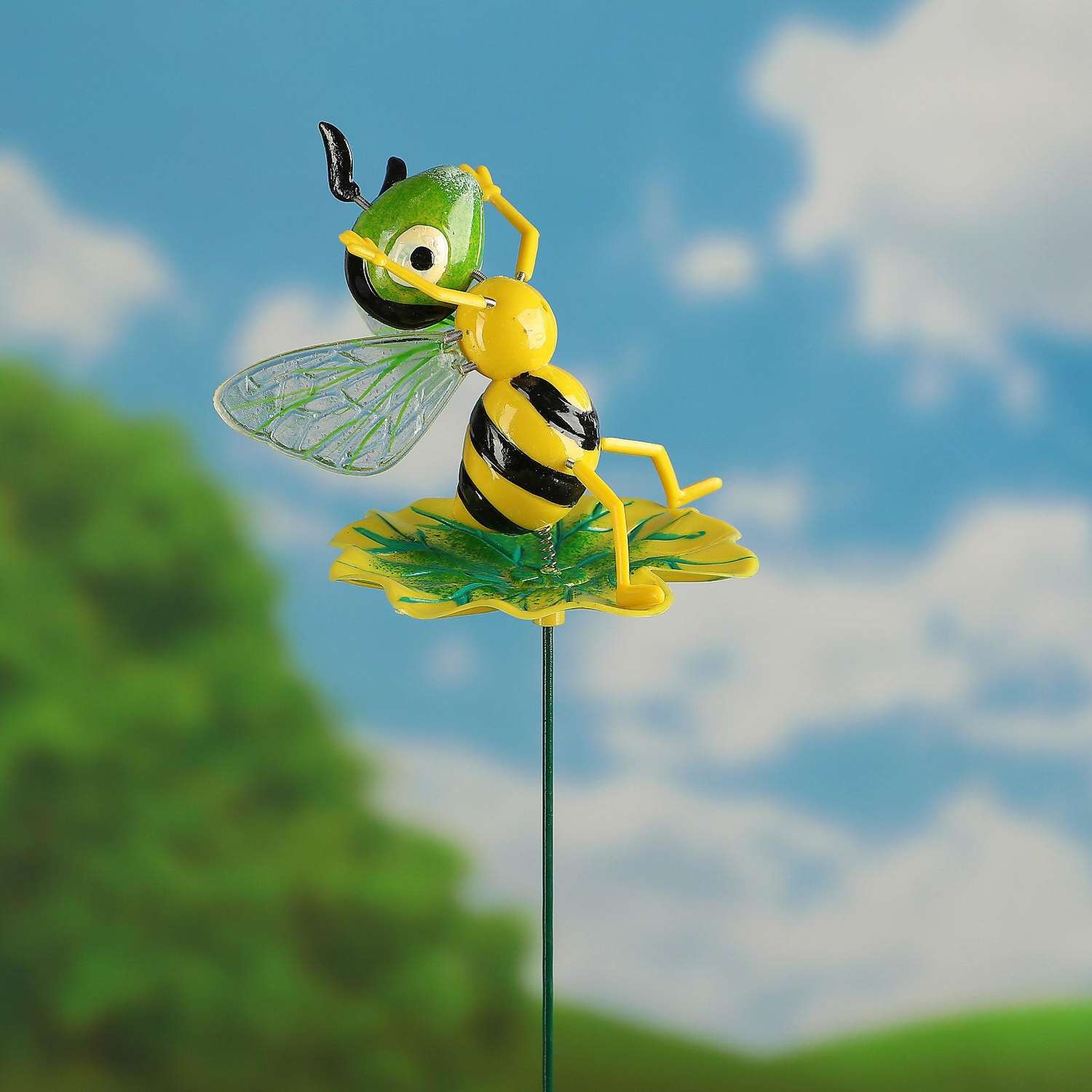 Штекер Sima-Land «Пчелка на листочке» длина 60см - фото 1