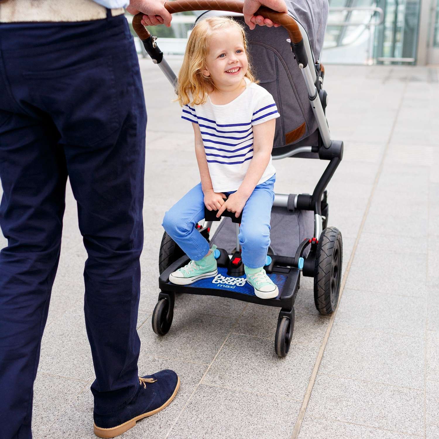 Сиденье для подножки Lascal Buggy Board Saddle Blue 3001 3001 - фото 12