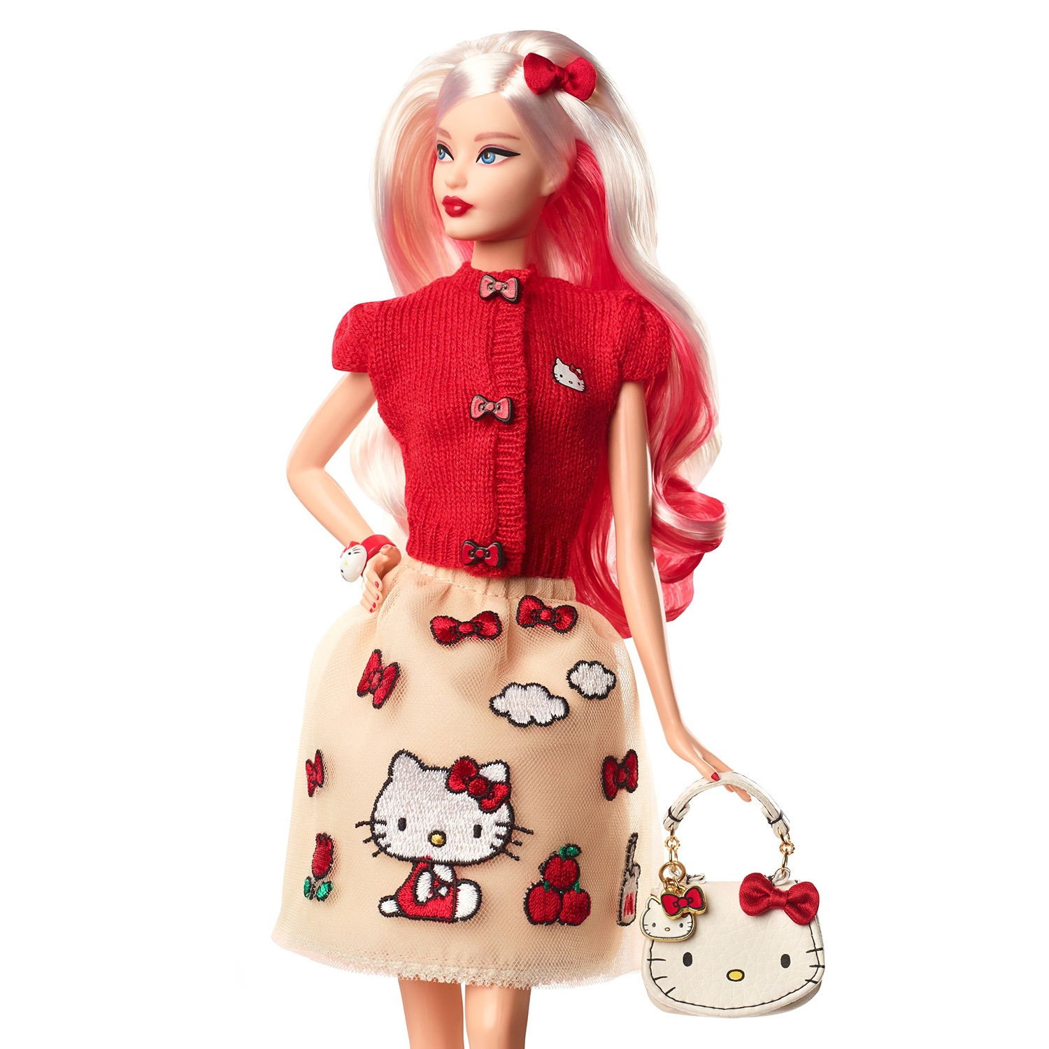 Кукла Barbie Hello Kitty коллекционная DWF58 - фото 10