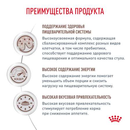 Корм для собак ROYAL CANIN Gastro Intestinal GI25 при нарушениях пищеварения 2кг