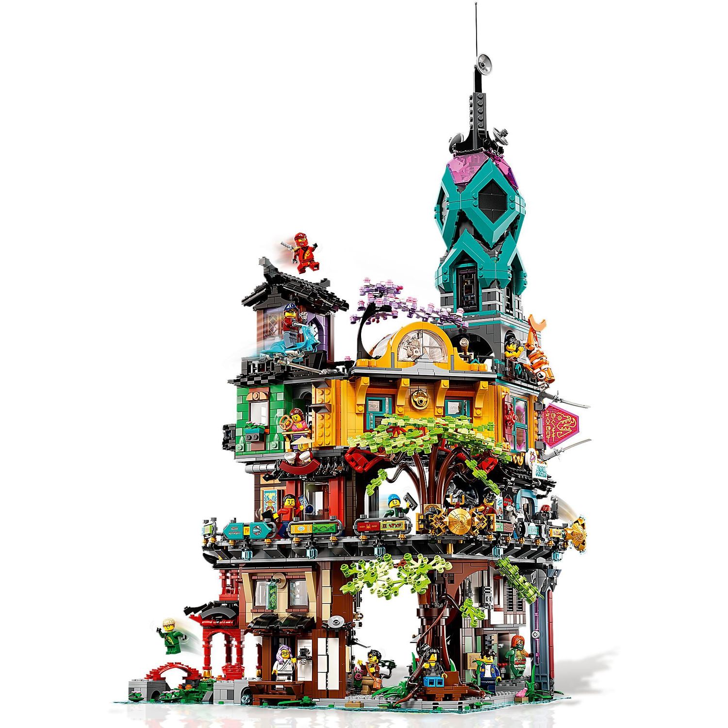 Конструктор LEGO Ninjago Сады Ниндзяго-Сити 71741 - фото 4