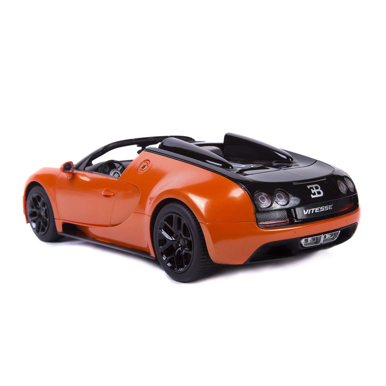 Машинка р/у Rastar Bugatti GS Vitesse 1:14 оранжевая - фото 7