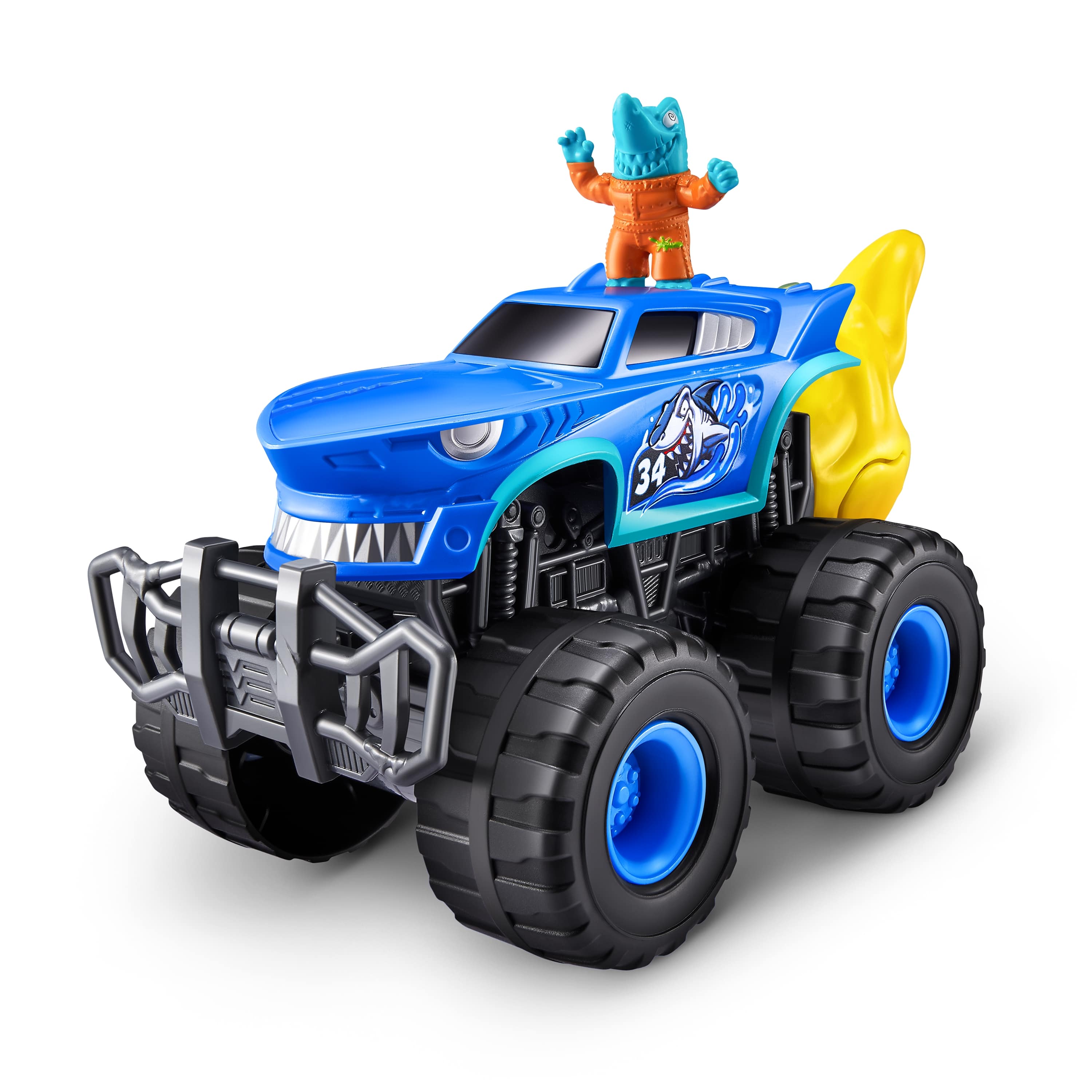 Игровой набор сюрприз Zuru Smashers Monster Truck машинка для сборки со звуковыми эффектами - фото 5