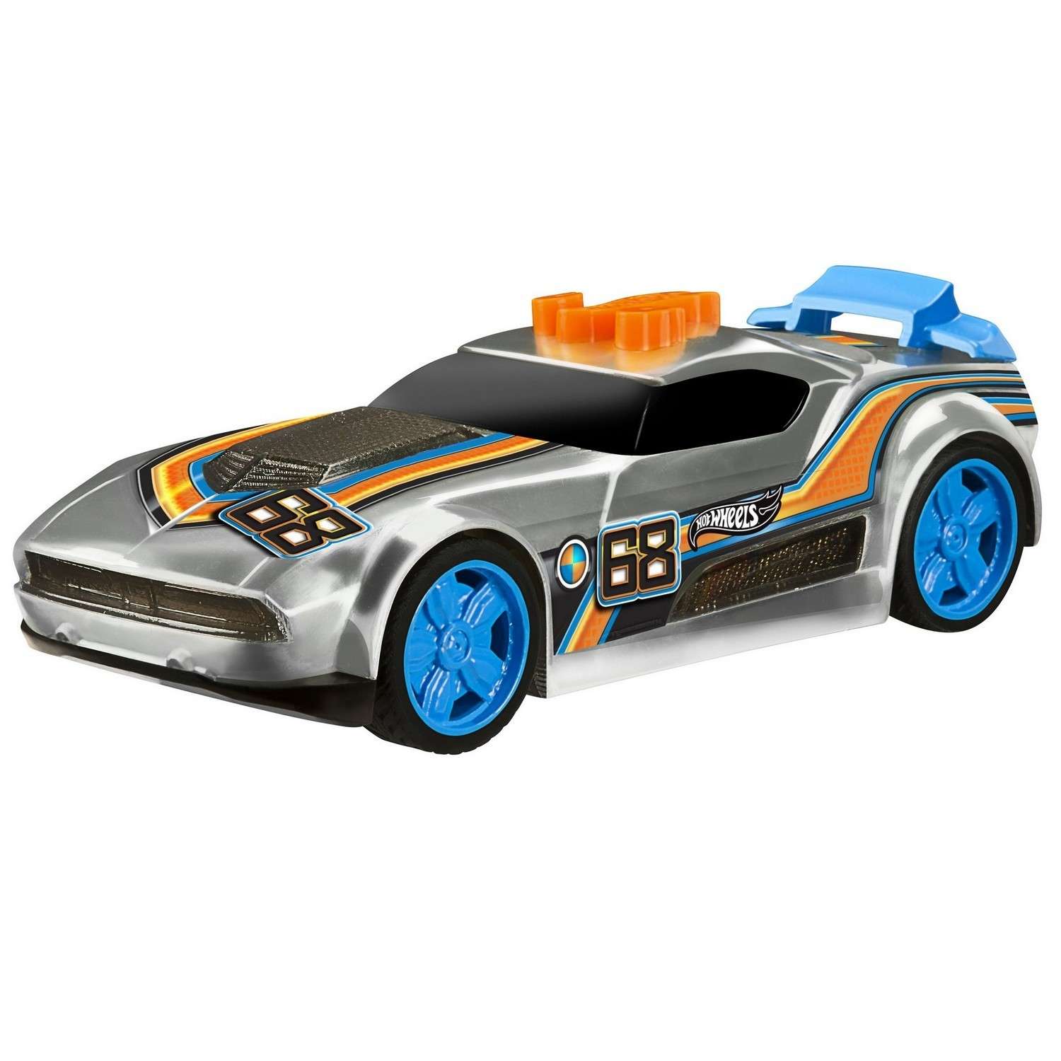 Машинка Hot Wheels Fast Fish со светом и звуком 90602 - фото 3