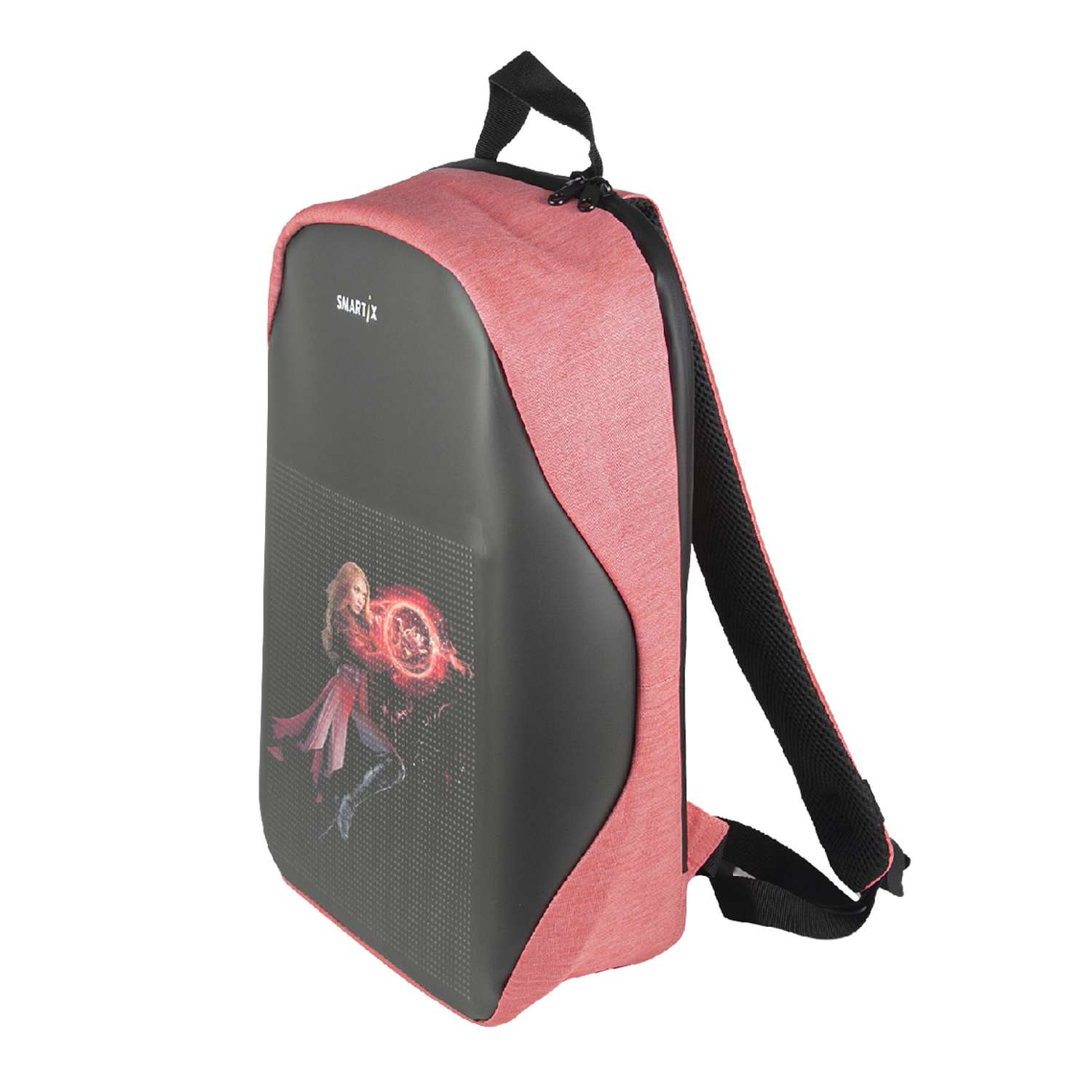 Рюкзак с экраном SMARTIX LED 4 Розовый - фото 2