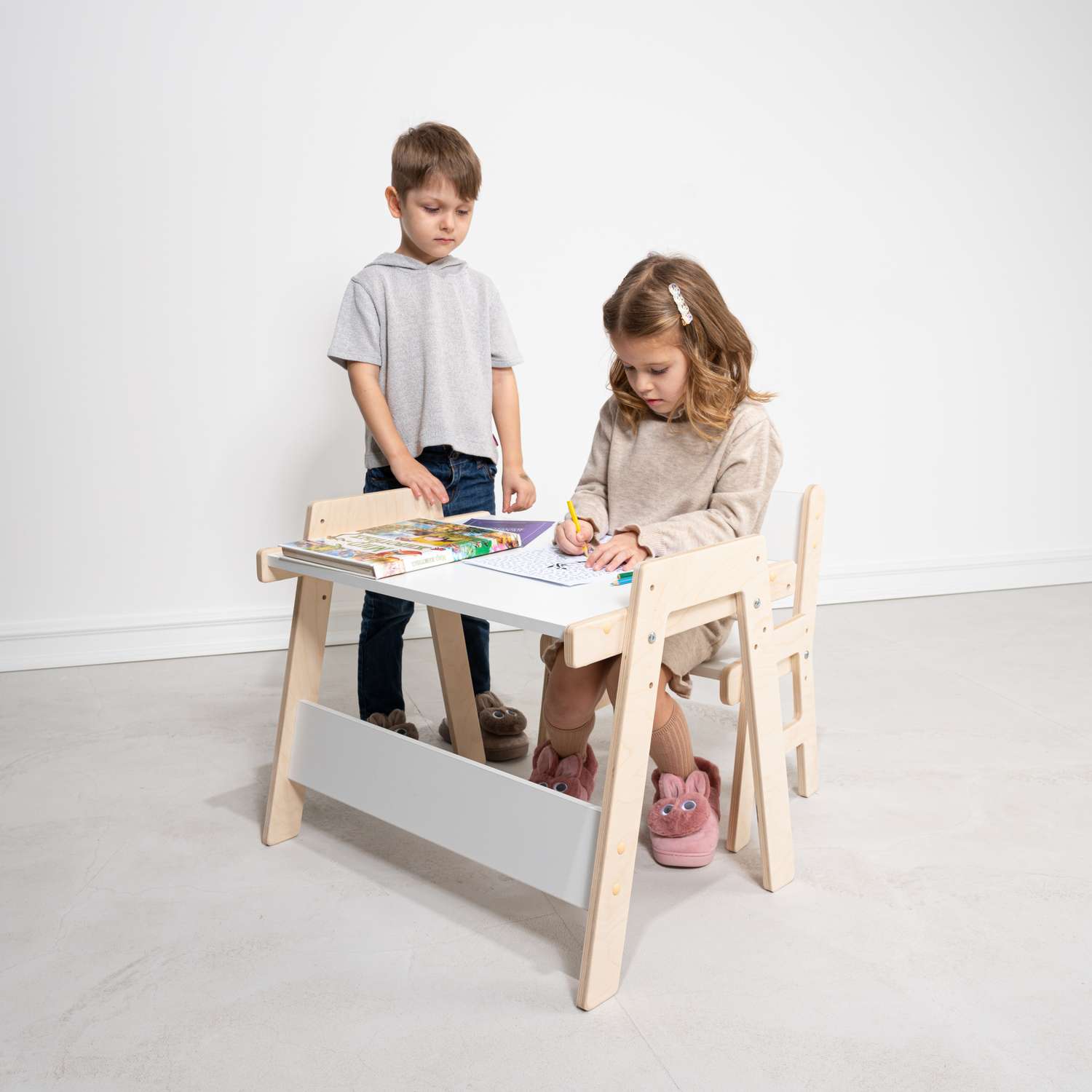 Детский стол и стул Сказочная Мастерская 1 модель - фото 9