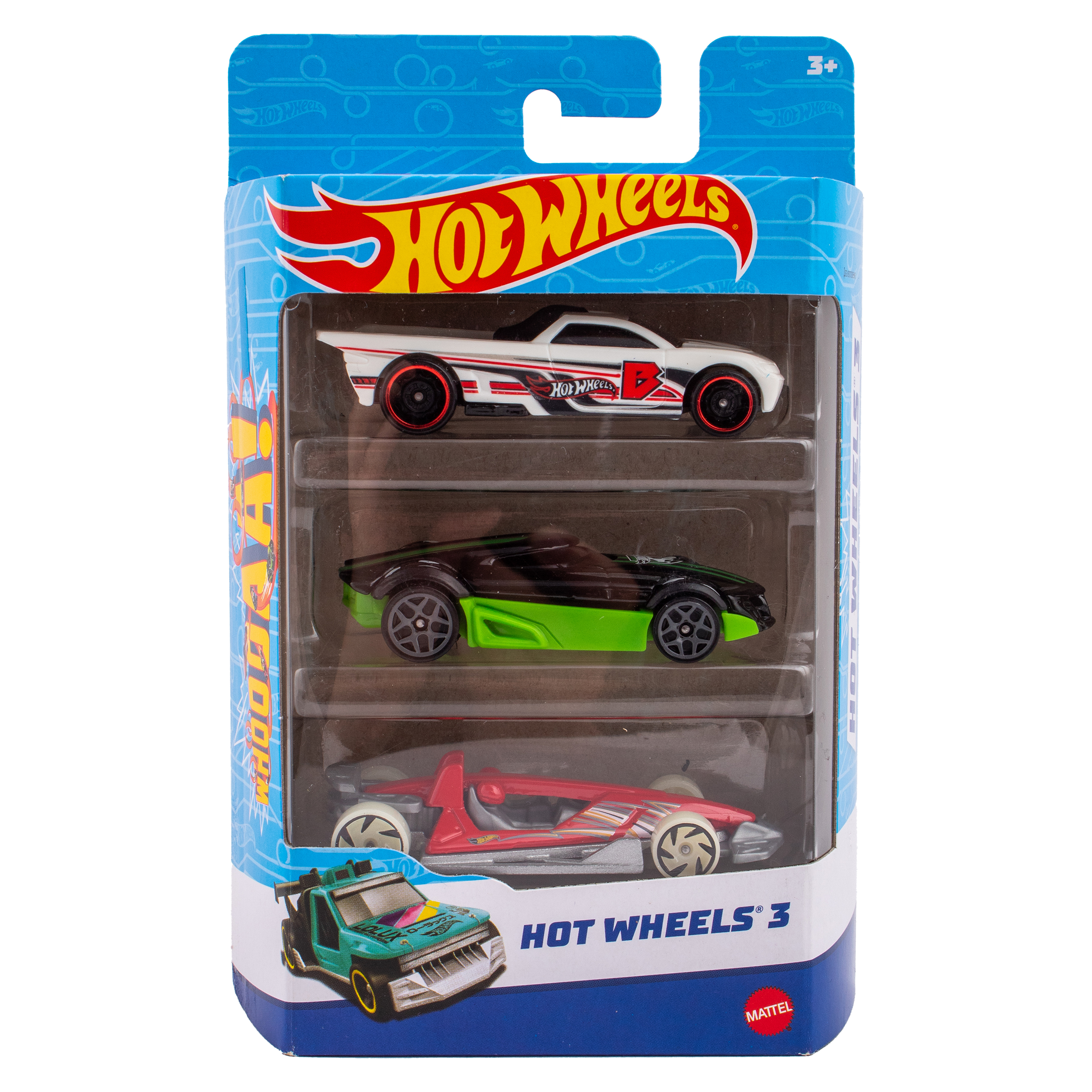 Набор Mattel Hot Wheels из 3 машинок модель 5 K5904_5 - фото 4