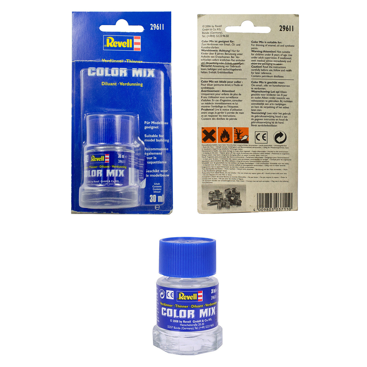 Растворитель Revell Color Mix 10x30ml 29611 - фото 4