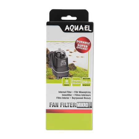 Фильтр для аквариумов AQUAEL Fan Filter Mikro plus внутренний 107621