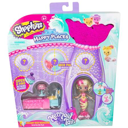 Набор Happy Places Shopkins Спальня Сонный риф в непрозрачной упаковке (Сюрприз) 57391