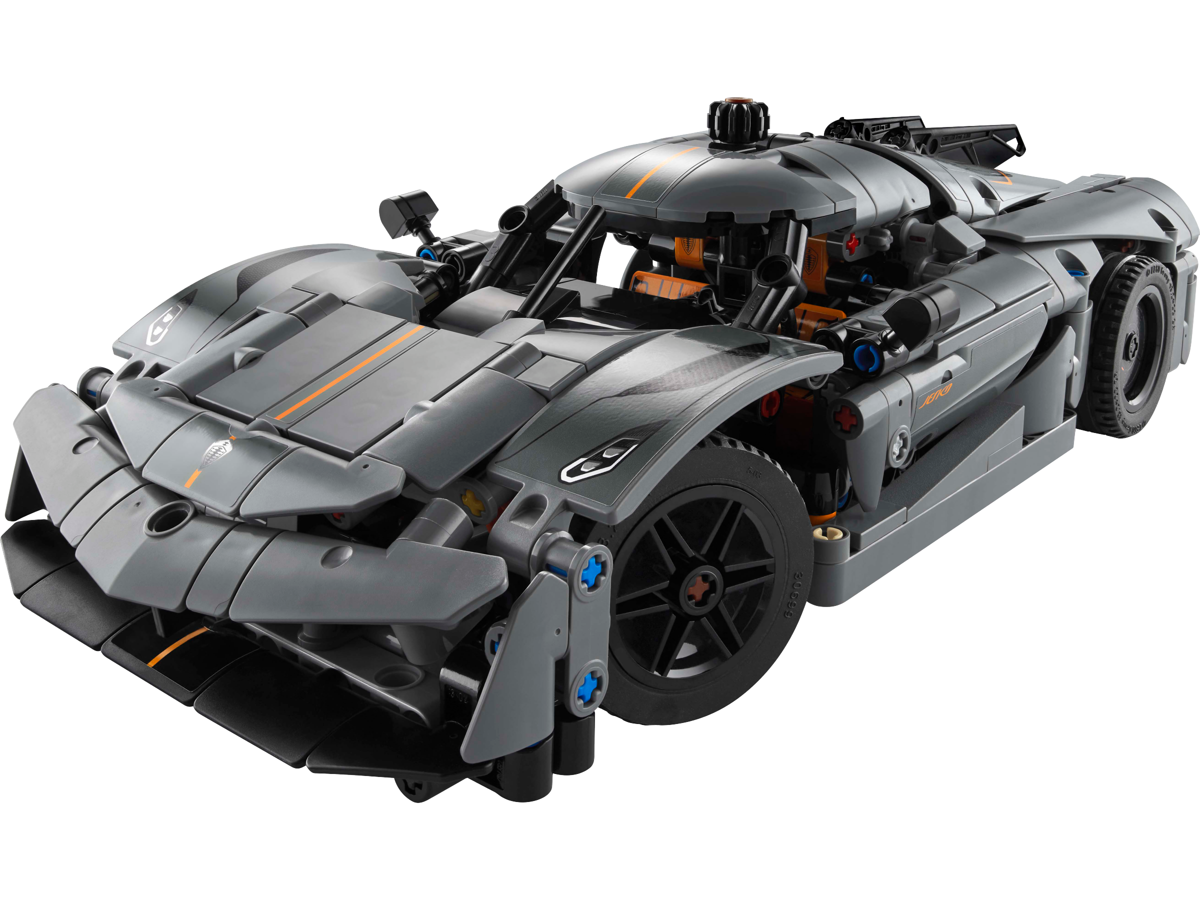 Конструктор LEGO Technic Koenigsegg Jesko Absolut Grey Гиперкар 42173 - фото 2