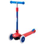 Самокат RIDEX трехколесный 3 wheels scooter Hero 120/80 red/blue