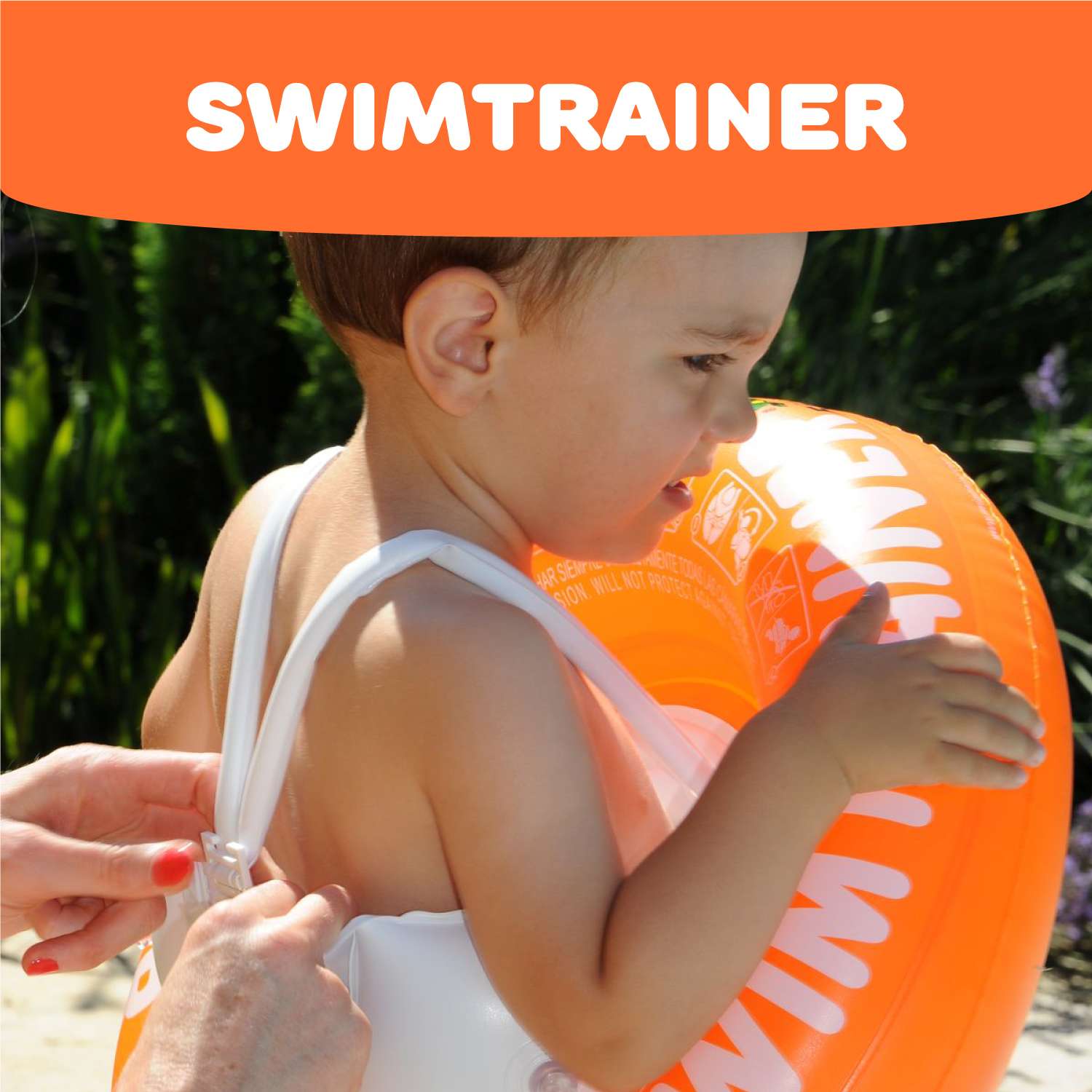 Круг надувной Freds Swim Academy Swimtrainer «Сlassic» для обучения плаванию (2-6лет) Оранжевый - фото 8