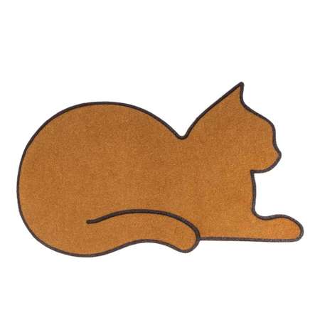 Коврик придверный Balvi Cat коричневый