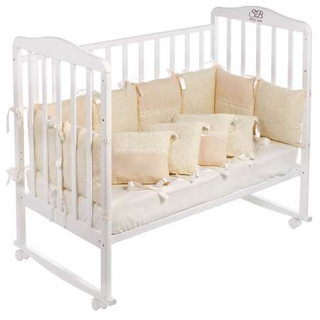 Бортики Sweet Baby Luce 12частей Beige Бежевый