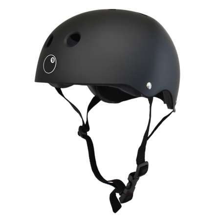 Шлем защитный спортивный Eight Ball детский чёрно-серый размер L возраст 8+ обхват головы 52-56 см
