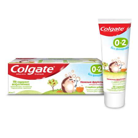 Зубная паста Colgate Нежные фрукты 40мл 0-2лет