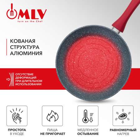 Сковорода с антипригарным покрытием Moulin Villa Granate 28 см