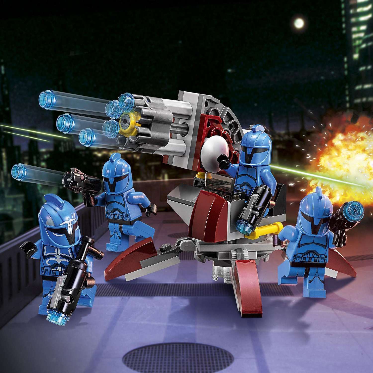 Конструктор LEGO Star Wars TM Элитное подразделение Коммандос Сената (Senate Commando Troopers™) (75088) - фото 4