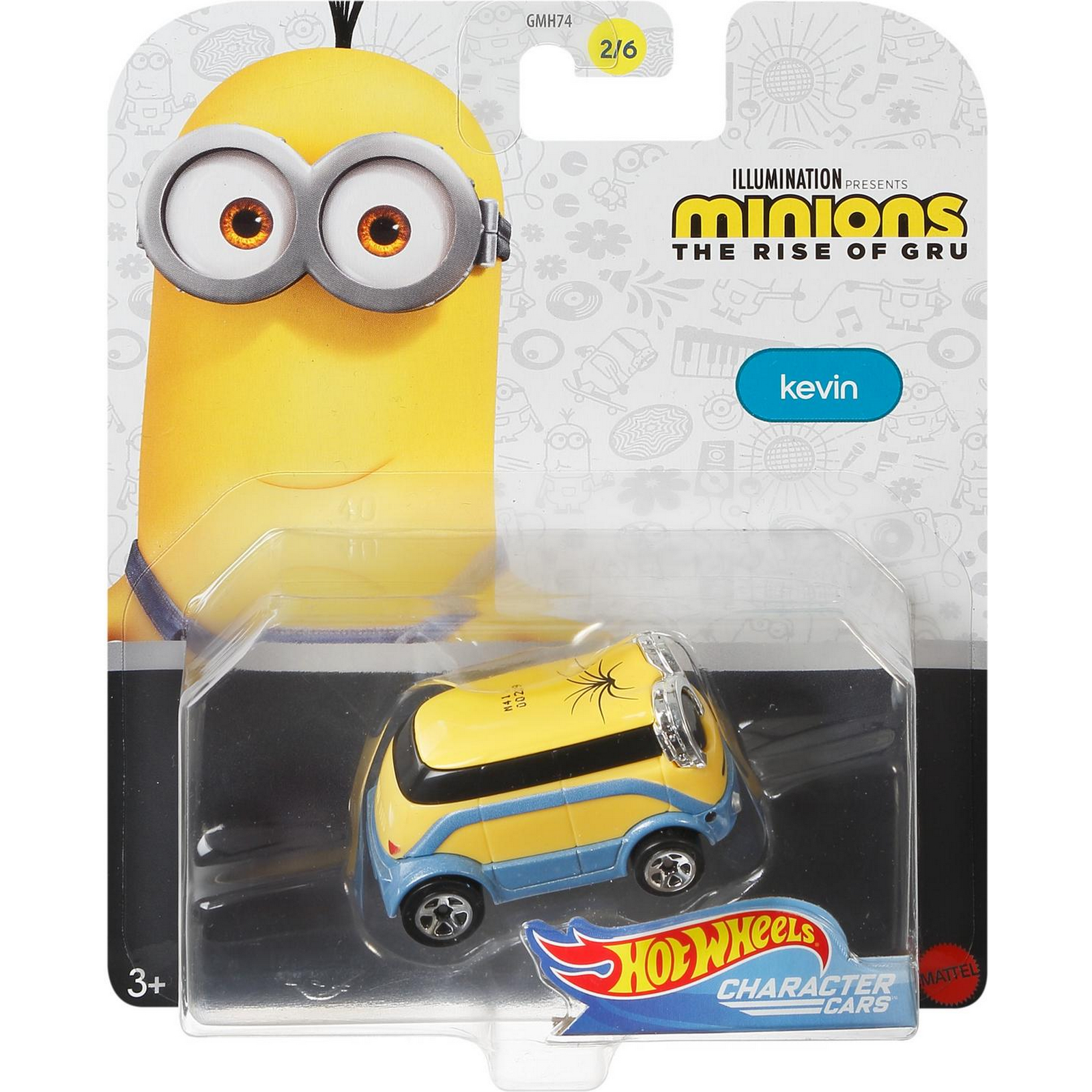 Автомобиль Hot Wheels Character Car 1:64 GMH74 - фото 2