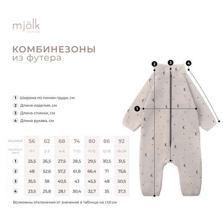 Комбинезон утепленный Mjolk