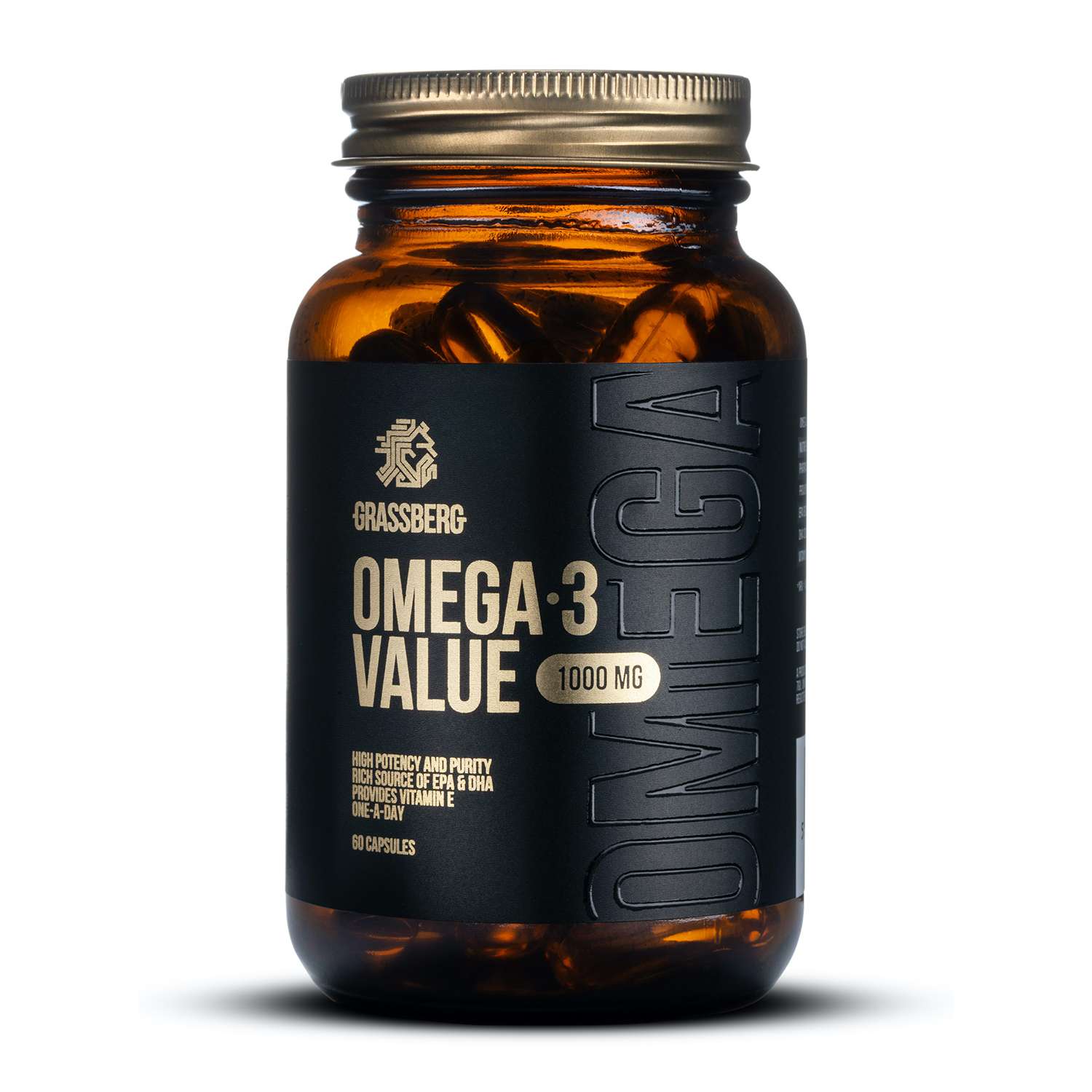 Омега Grassberg Omega 3 Value 1000мг*60капсул - фото 1