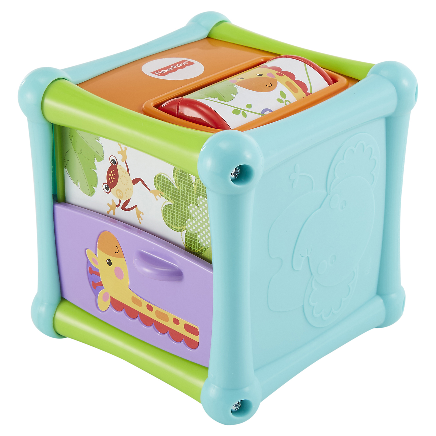 Кубик Fisher Price Веселые животные - фото 4