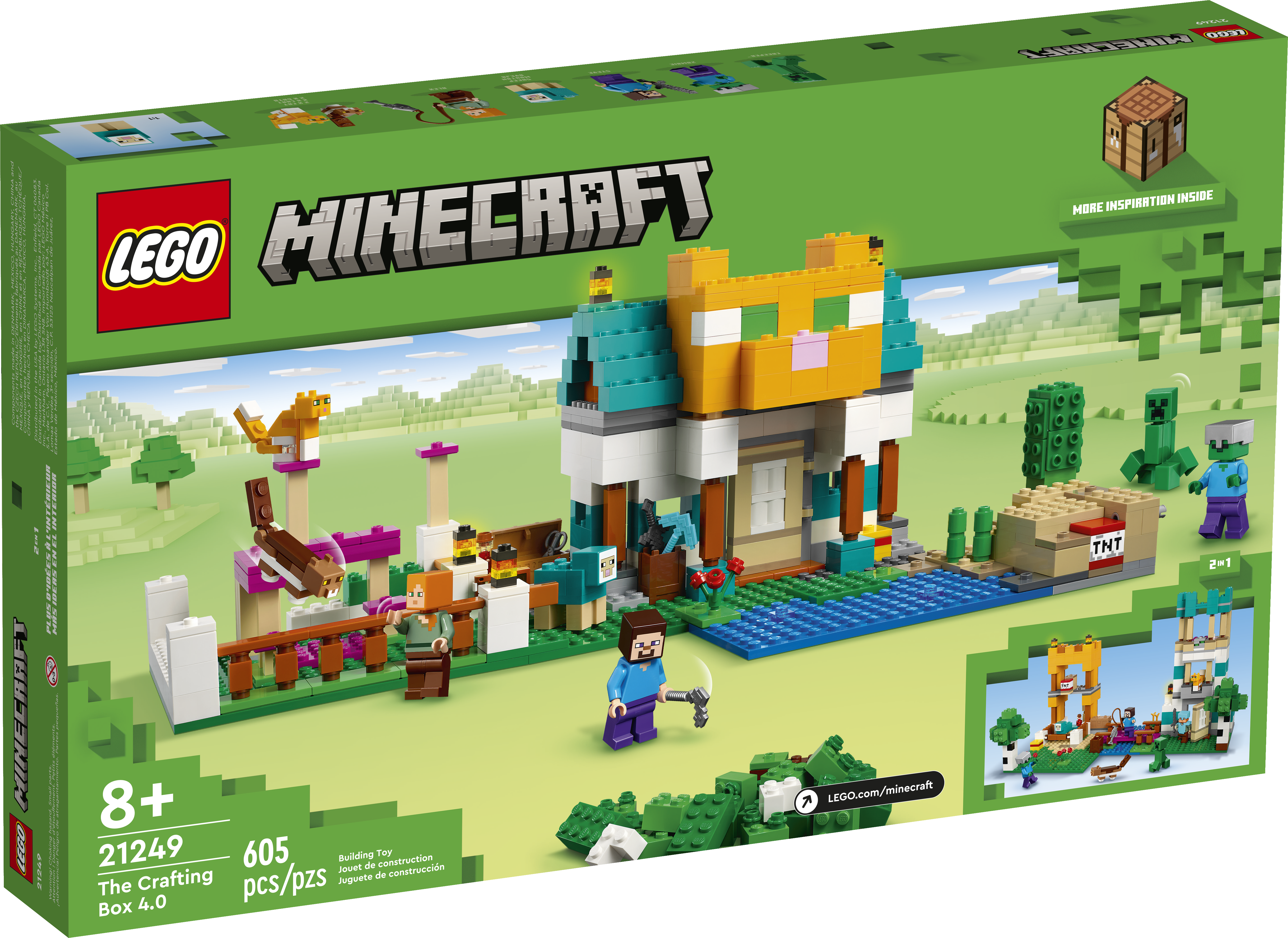 LEGO Minecraft The Crafting Box 21249 8999