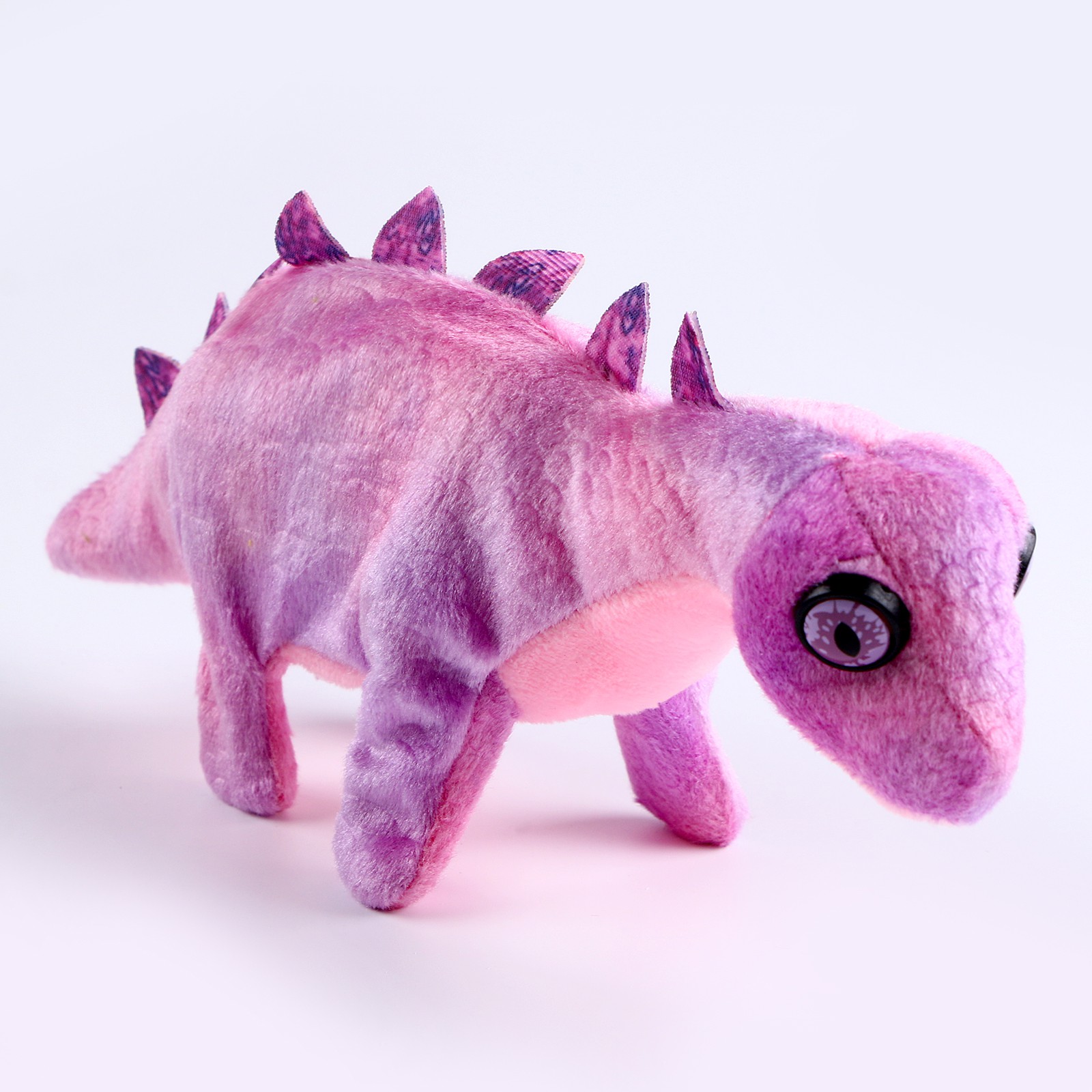 Мягкая музыкальная игрушка Sima-Land «Динозаврик» 27 см цвет фиолетовый - фото 5