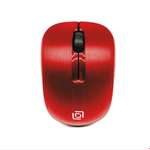 Мышь OKLICK 525MW красный оптическая (1000dpi) беспроводная USB (2but)