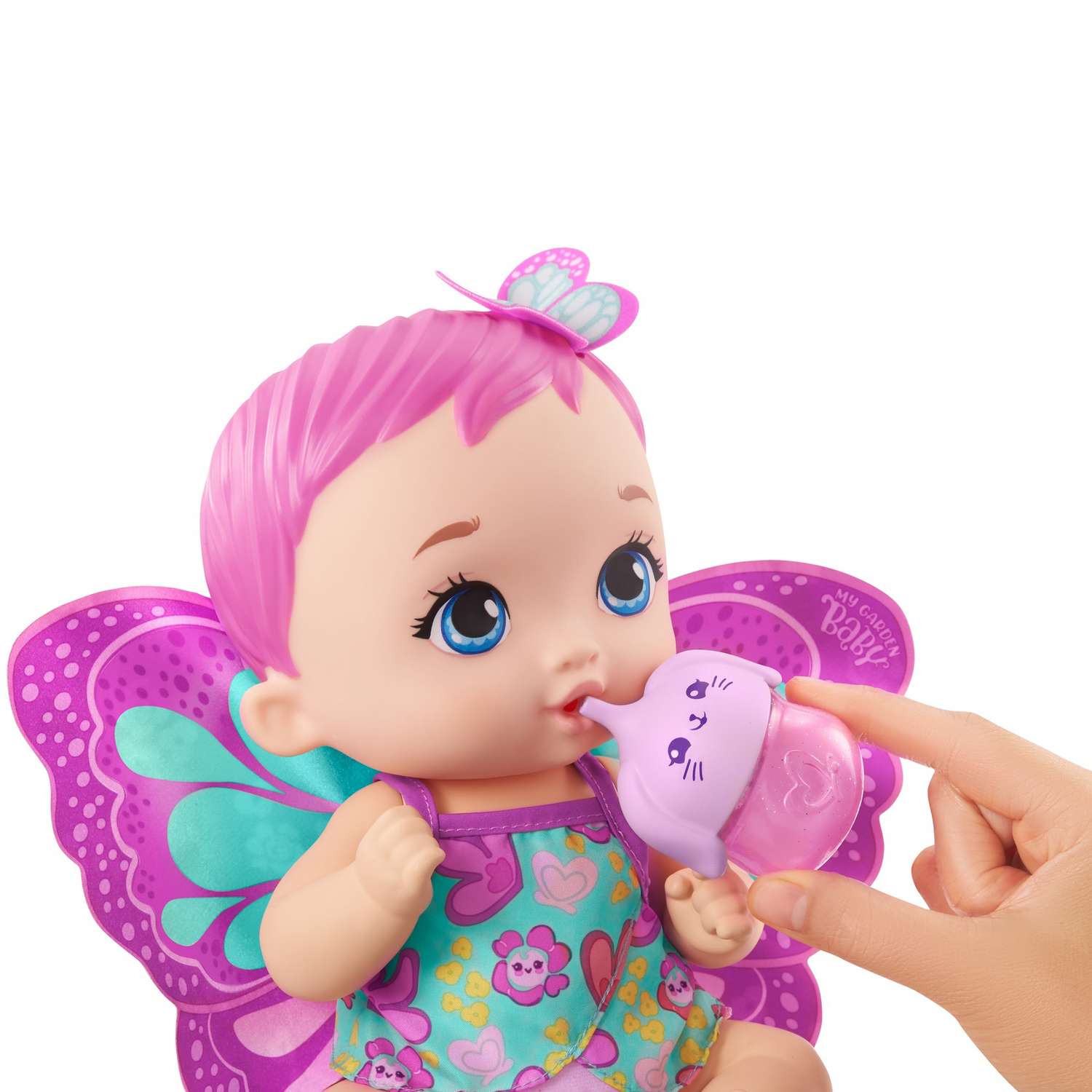 Кукла My Garden Baby Малышка-фея Цветочная забота Розовая GYP10 GYP10 - фото 6